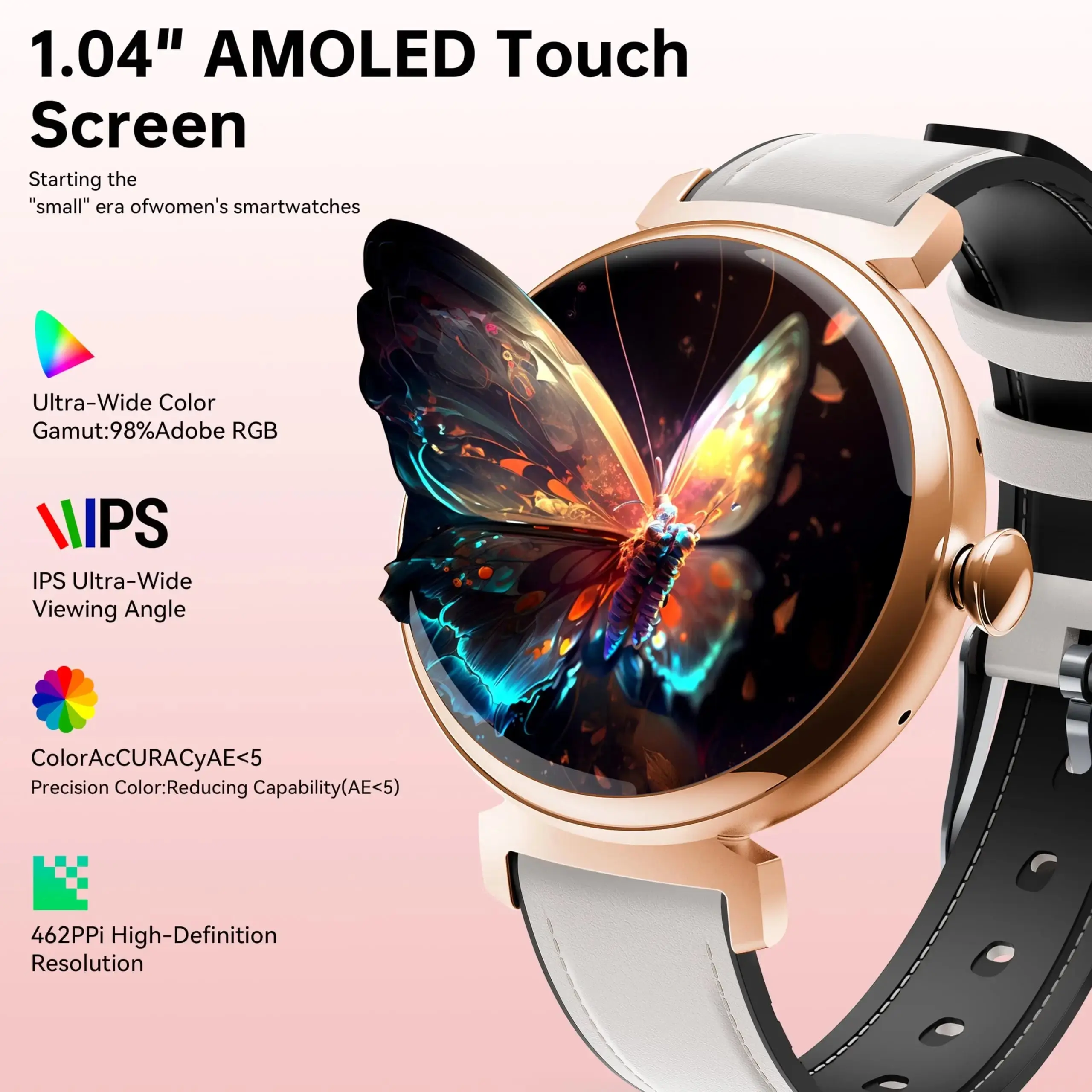 OUKITEL BT30 160mAh Battery Capacity 5ATM Waterproof Rugged Outdoor Watch - Image 3
