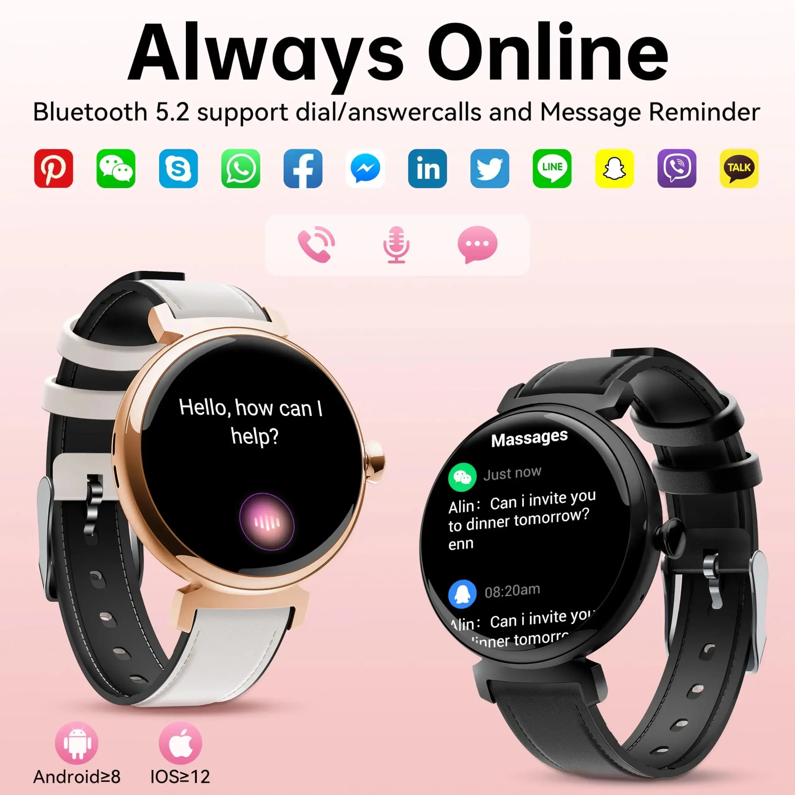 OUKITEL BT30 160mAh Battery Capacity 5ATM Waterproof Rugged Outdoor Watch - Image 4