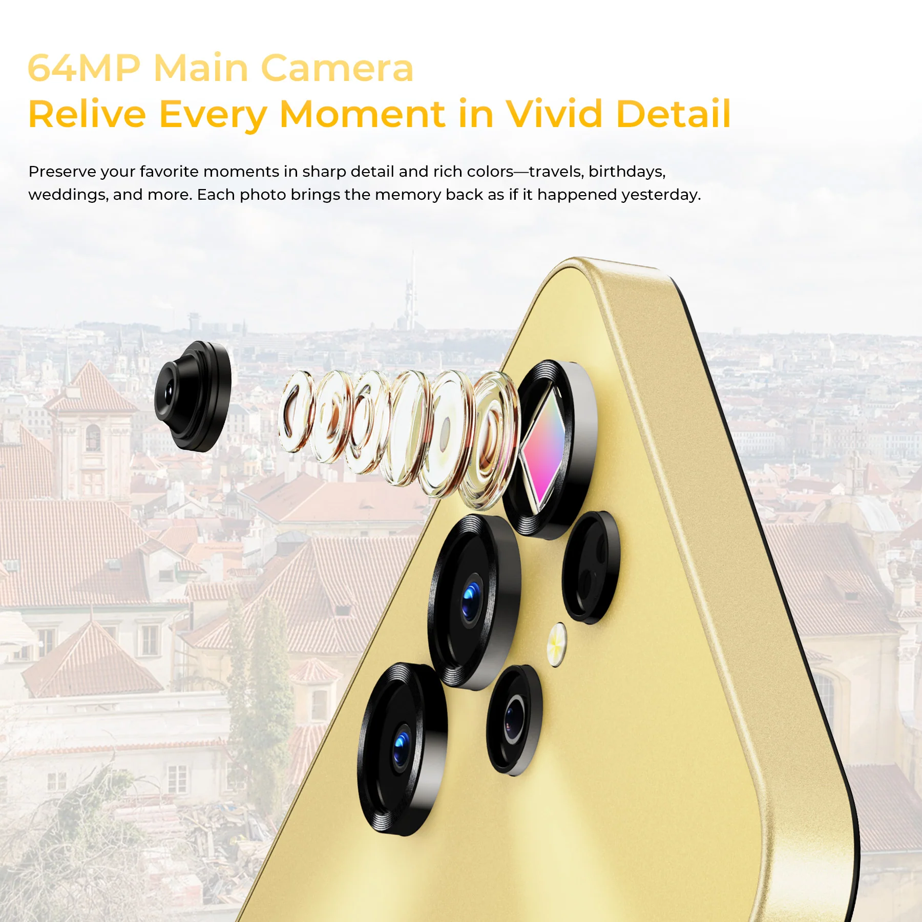 OUKITEL C68-EV 7.2-inch 6000mAh Battery 9.5mm Ultra-thin Body Smartphone - Image 11