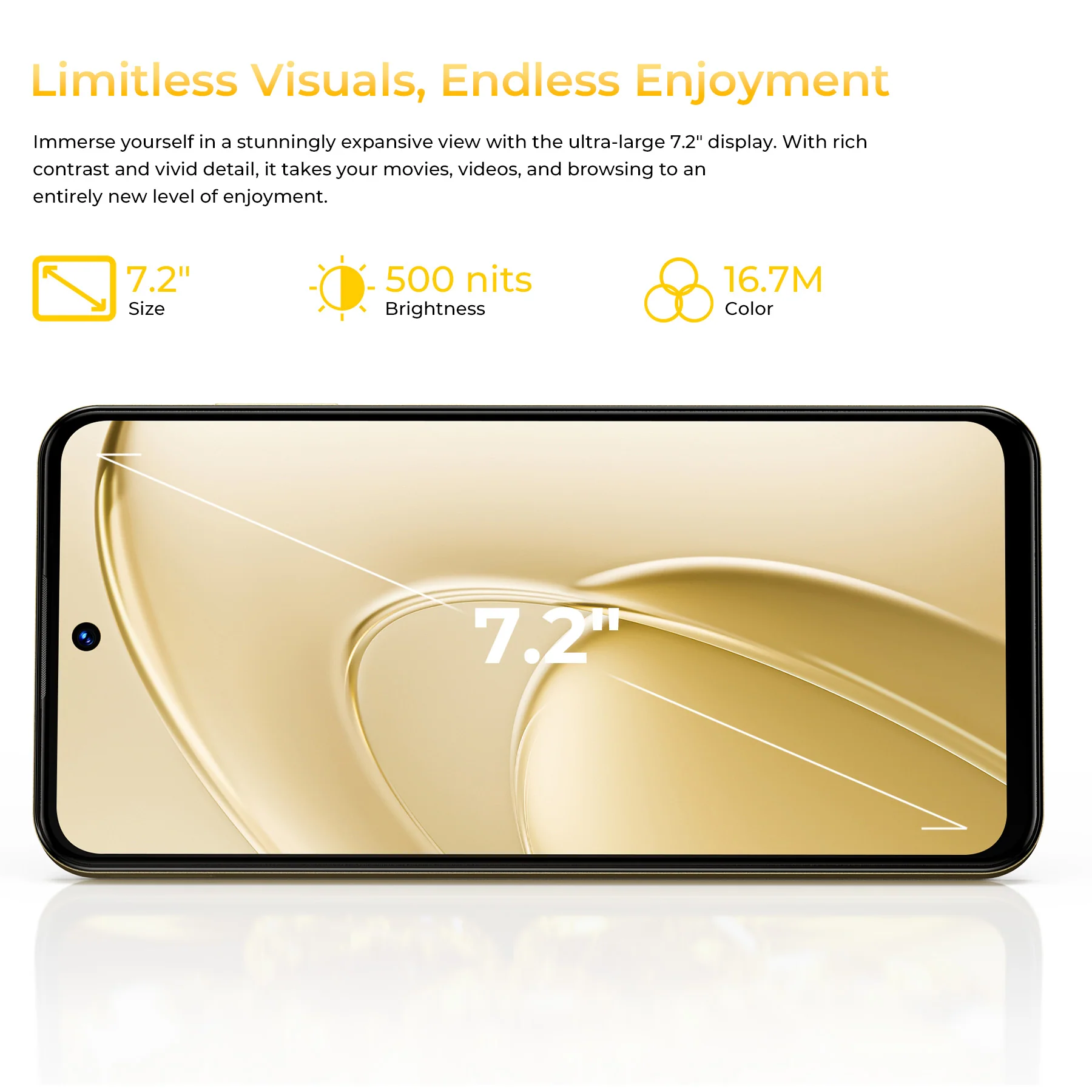 OUKITEL C68-EV 7.2-inch 6000mAh Battery 9.5mm Ultra-thin Body Smartphone - Image 6