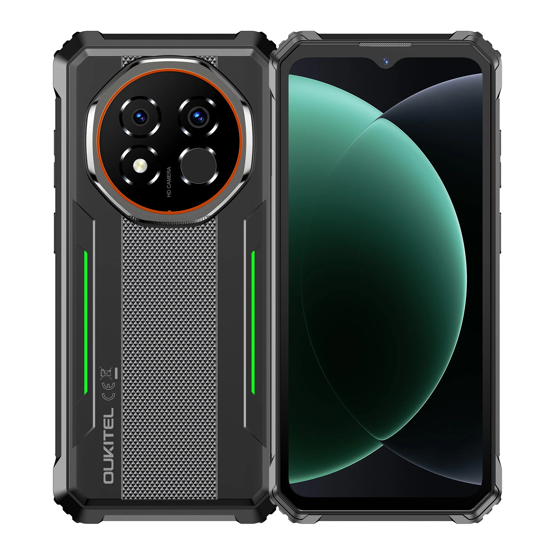 OUKITEL G6-EV 4G Rugged Phone 6.52'' HD+ Display 10,600mAh Big Battery 64MP Camera Android 16(8GB+256GB) - Image 3