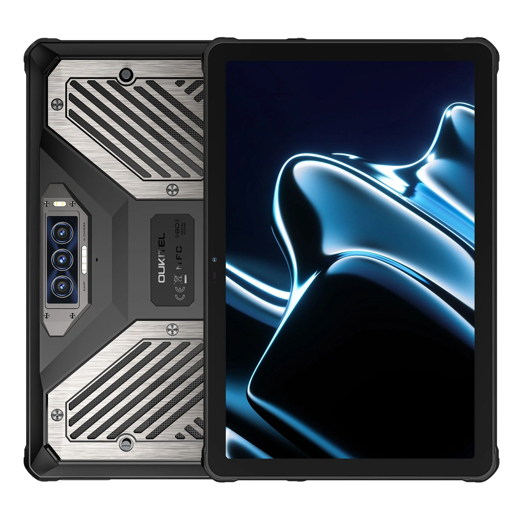 OUKITEL RT10 Industry 5G Rugged Tablet 11" Dimensity 7400X 25000mAh Battery 64MP Camera Android 15(12GB+512GB) - Image 11
