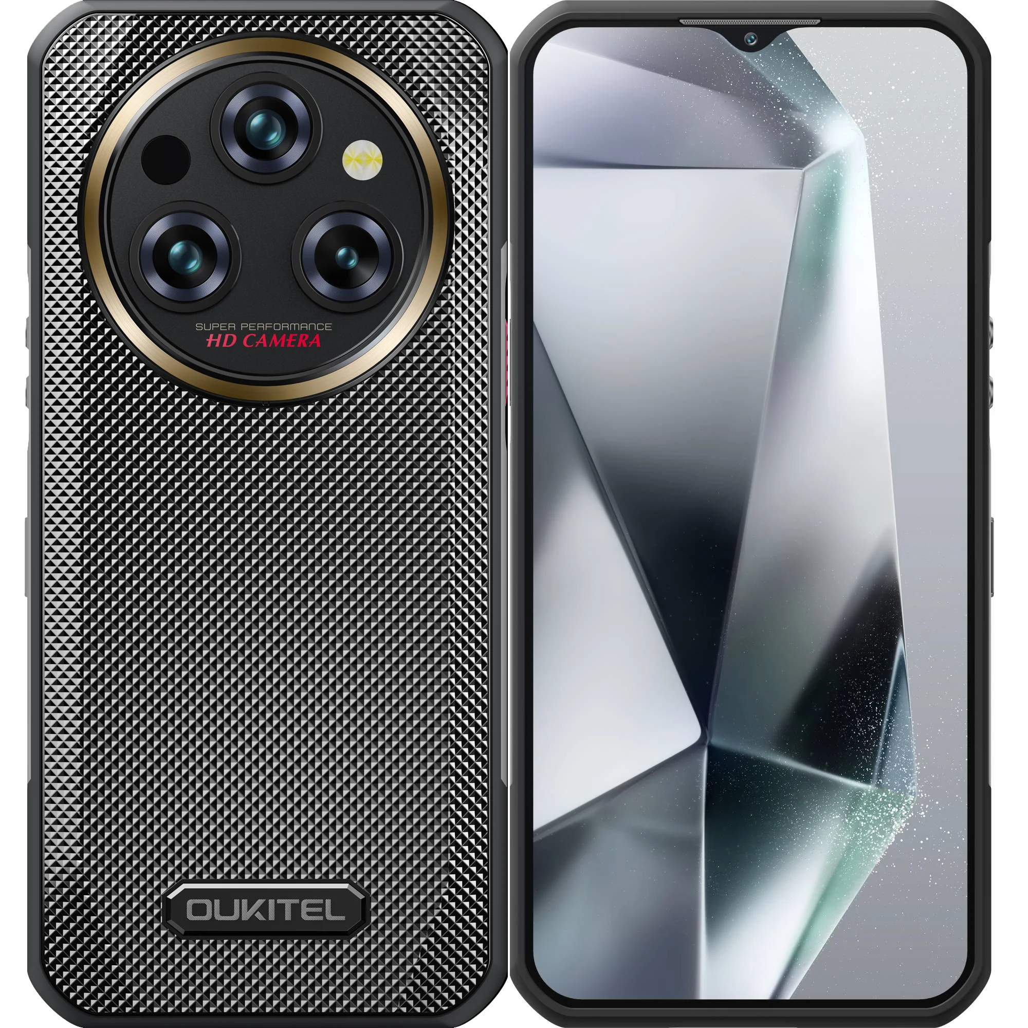 OUKITEL WP35 Pro 5G Rugged Phone 6.6'' HD+ Display 11000mAh Big Battery 64MP Camera Android 14(12GB+512GB NFC) - Image 3