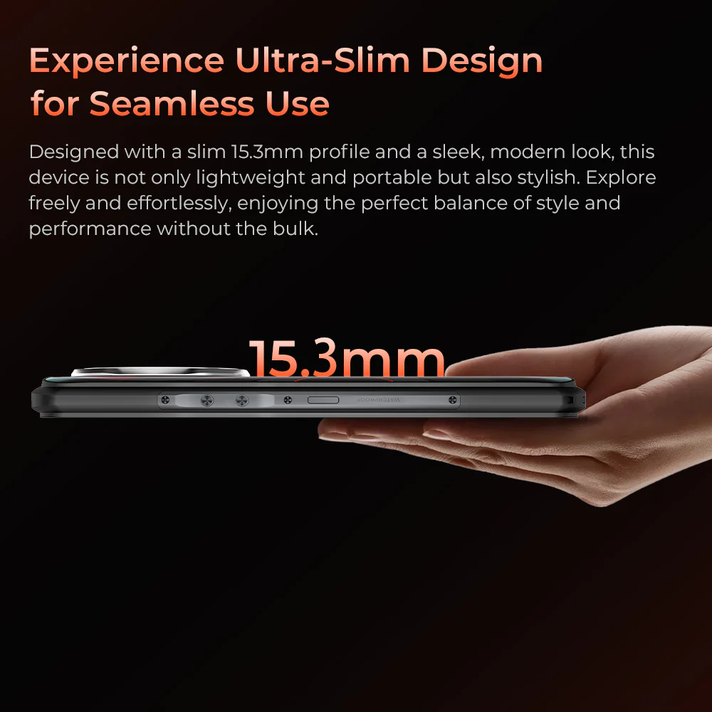 OUKITEL WP55 S 5G Rugged Phone 6.6'' FHD+ Display 11000mAh Big Battery 64MP Camera Android 15 NFC - Image 4