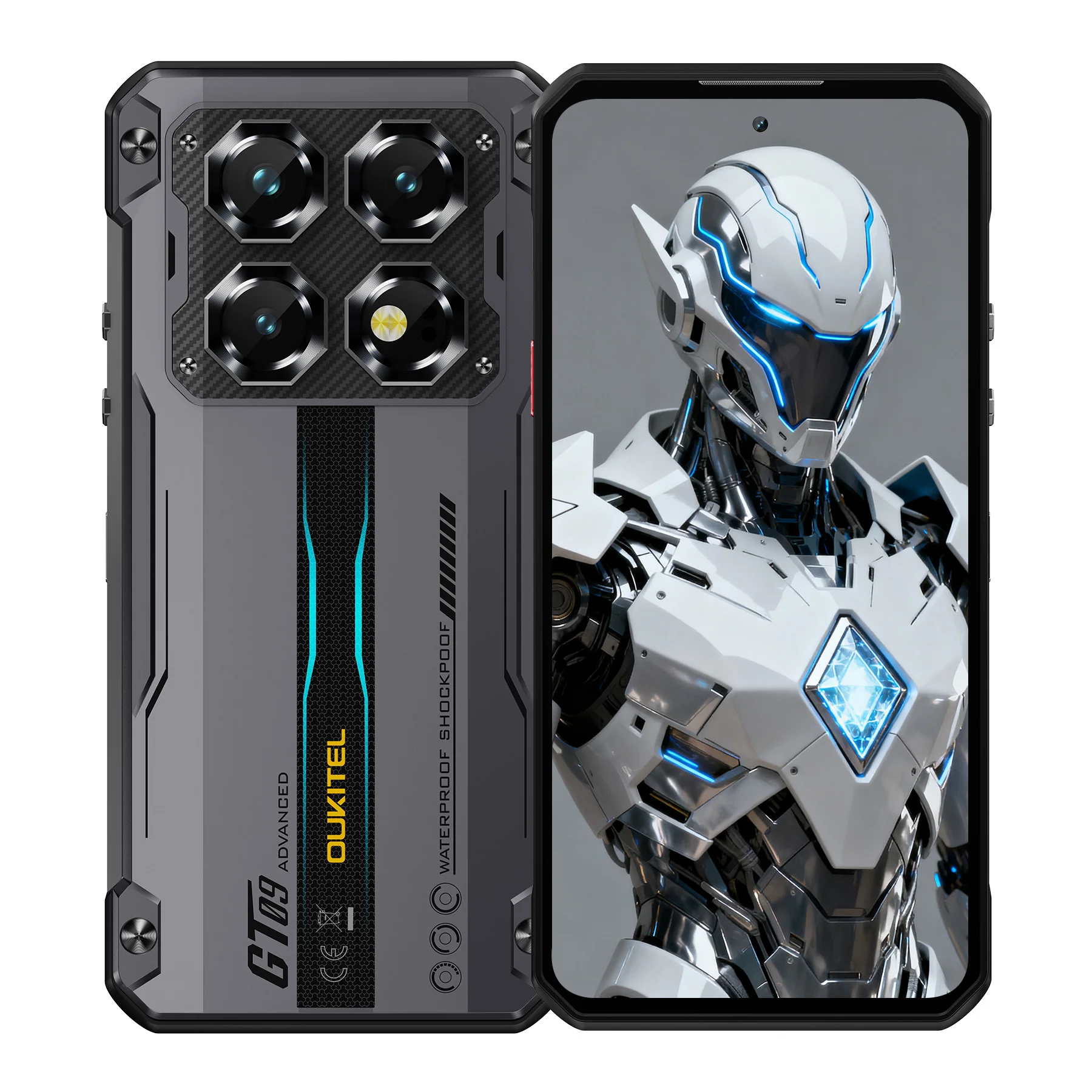 OUKITEL WP60 5G Rugged Phone 7.2'' HD+ Display 10,000mAh Big Battery 108MP Camera Android 15(16GB+512GB NFC) - Image 3