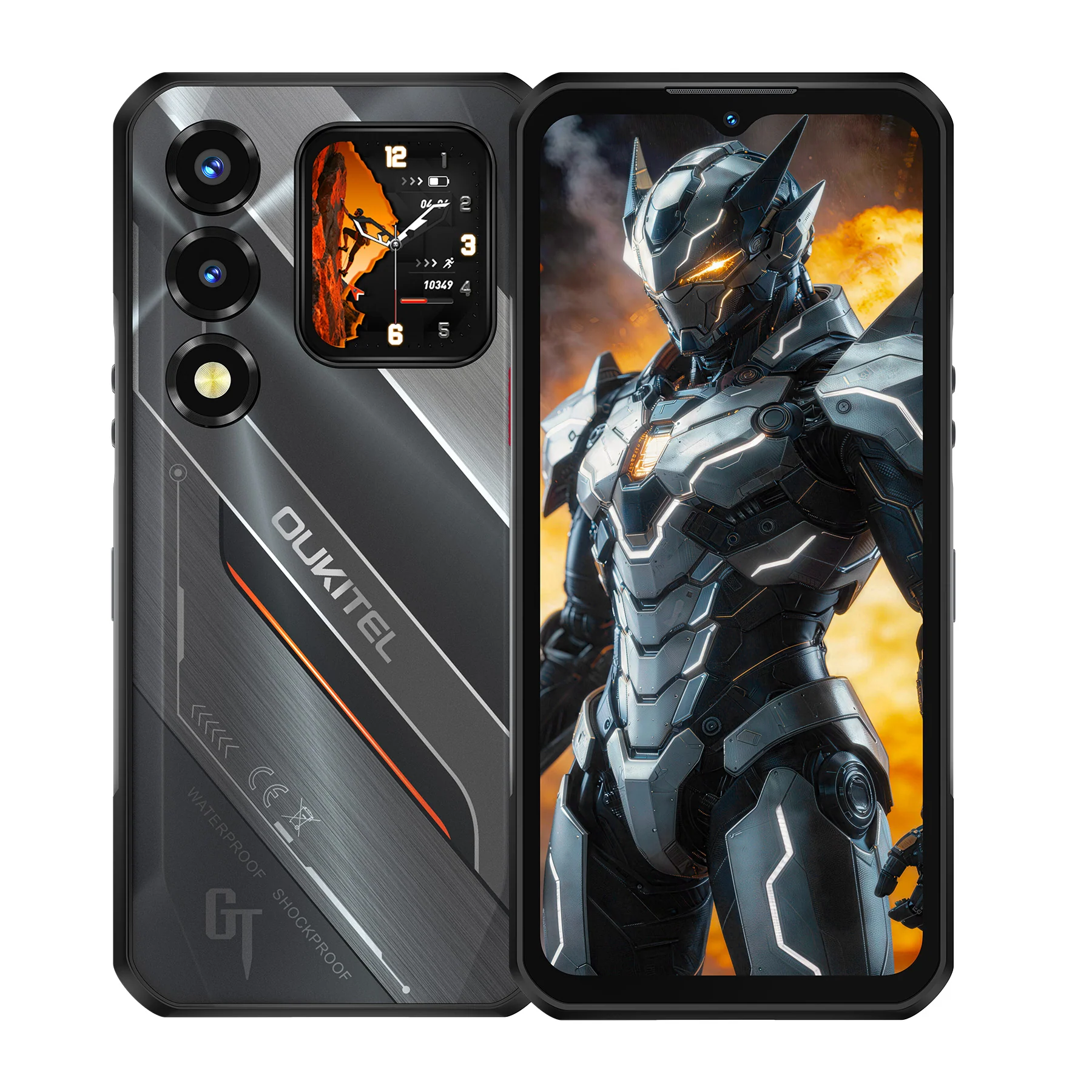 OUKITEL WP66 5G Rugged Phone 6.6'' FHD+ Display 11,000mAh Big Battery 108MP Camera Android 16(12GB+512GB NFC) - Image 2