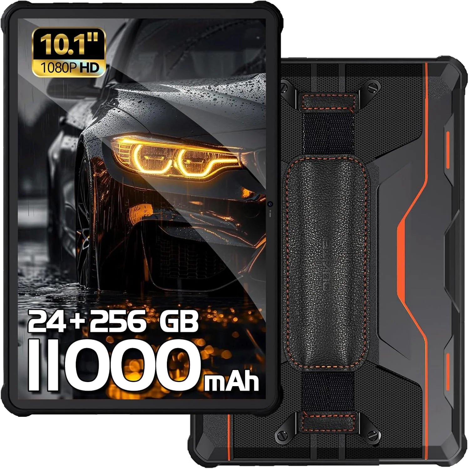 OUKITEL RT9 Rugged Tablet 10.1-inch 2K 11000mAh Big Battery 16MP Camera Android 14 (6GB+256GB) - Image 3