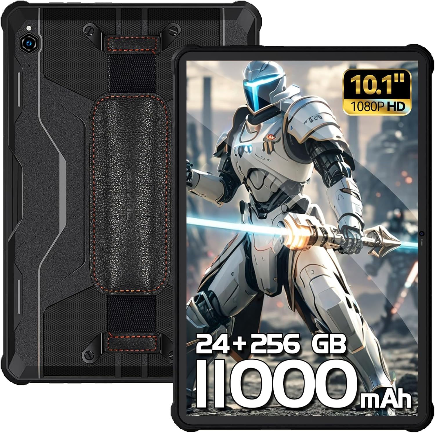 OUKITEL RT9 Rugged Tablet 10.1-inch 2K 11000mAh Big Battery 16MP Camera Android 14 (6GB+256GB) - Image 4