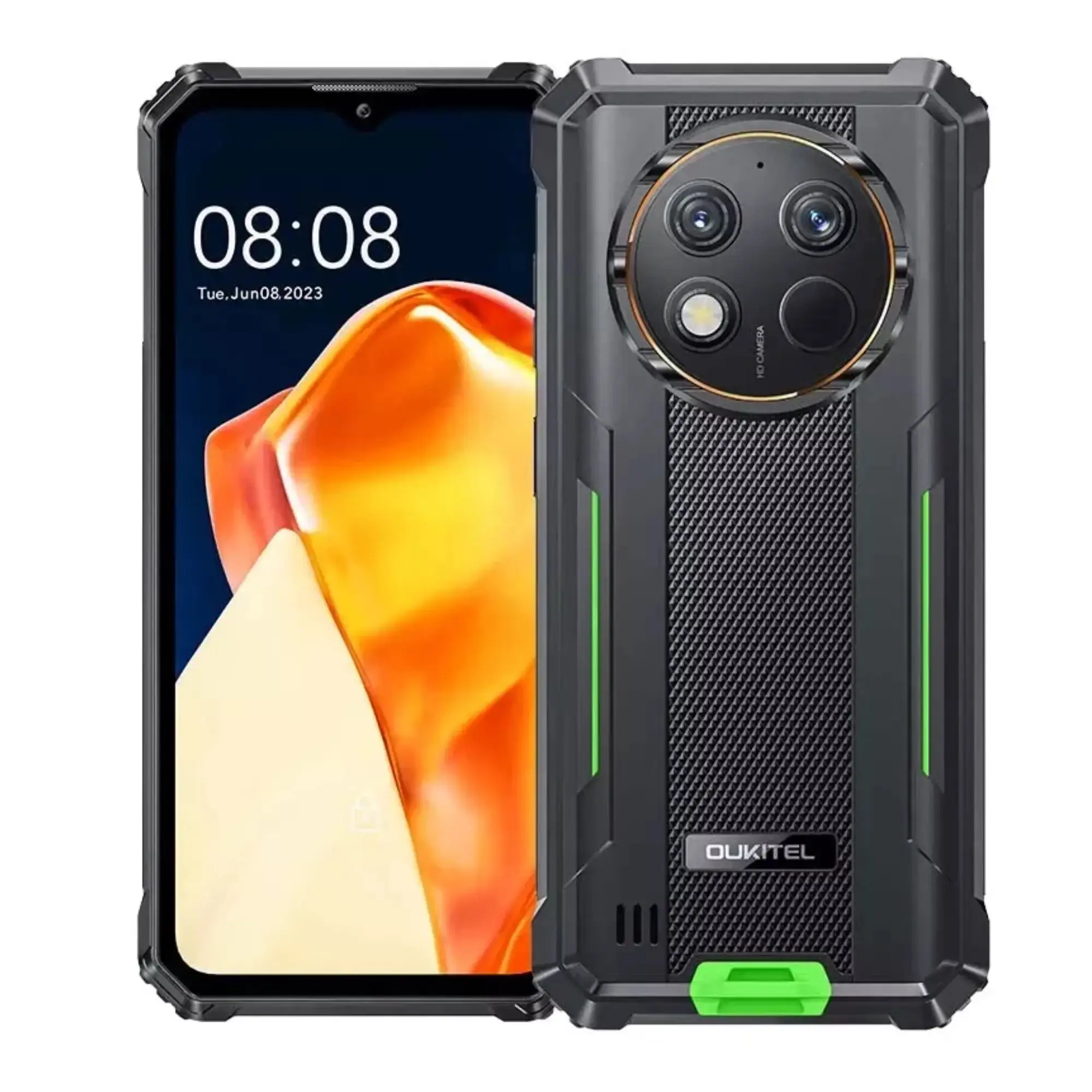 OUKITEL WP28S 4G Rugged Phone 6.52-inch 10600mAh Big Battery 13MP Camera Android 14(16GB+128GB NFC) - Image 3