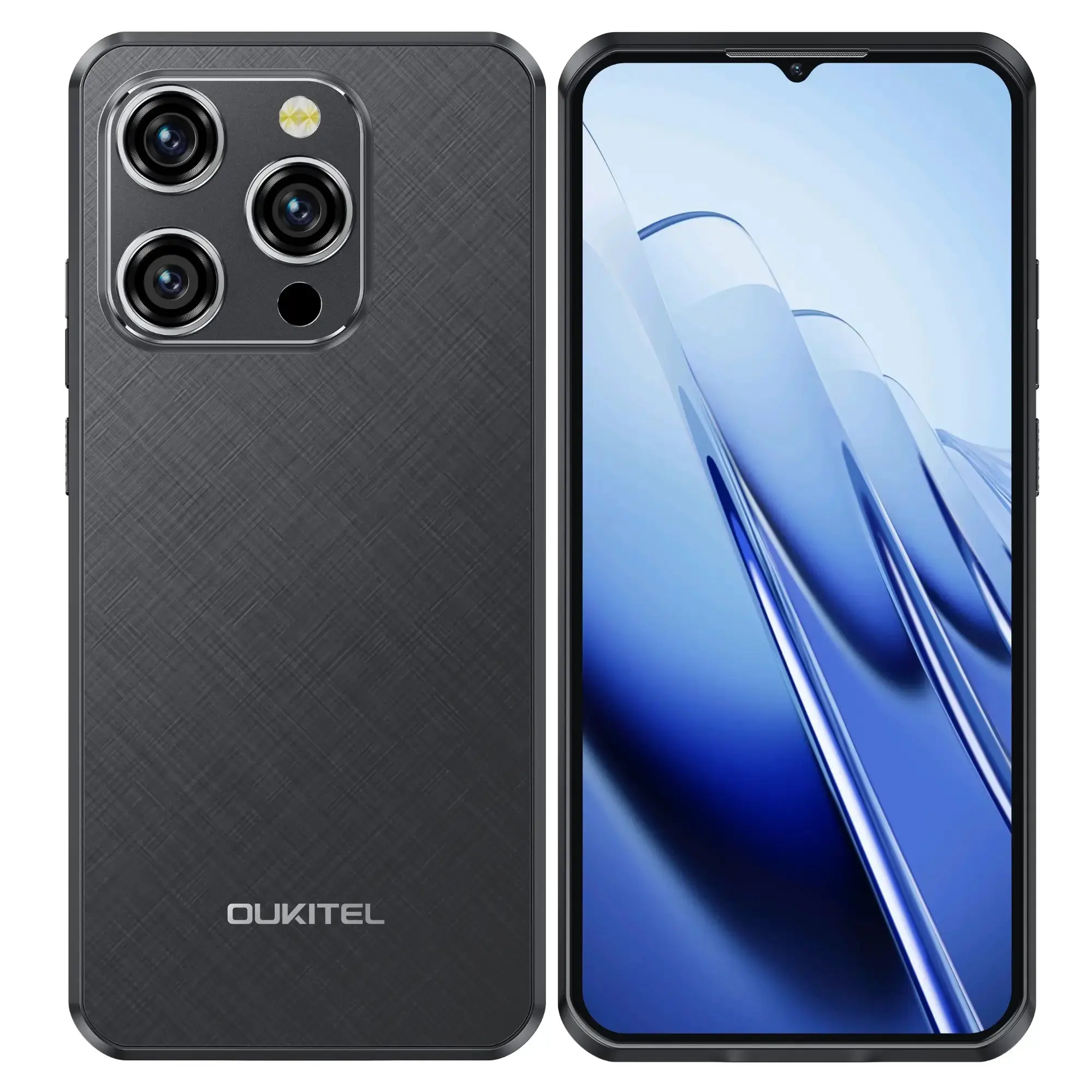 OUKITEL WP52 5G Rugged Phone 6.6-inch 6500mAh Big Battery 48MP Camera Android 14(16GB+256GB NFC)